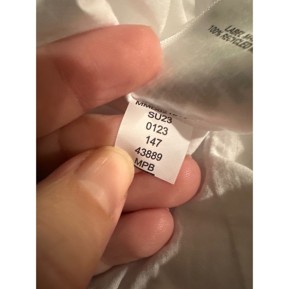 AND NOW THIS | Women's White Square-Neck Sleeveless Summer Mini Dress, Size XL - Picture 7 of 7